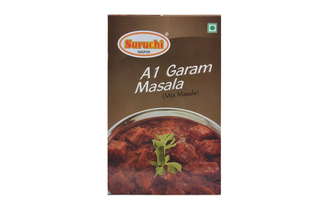 Suruchi A1 Garam Masala (Mix Masala)   Box  50 grams
